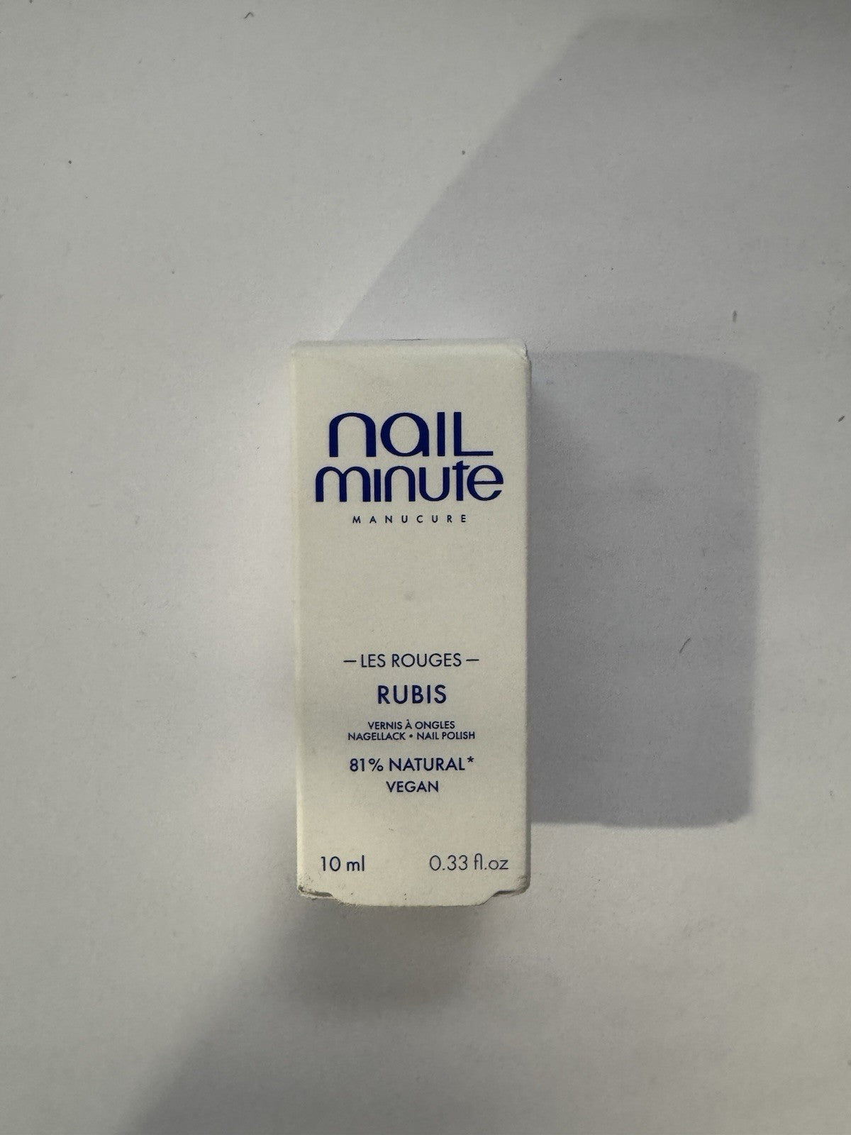 vernis à ongles Rubis Nail Minute