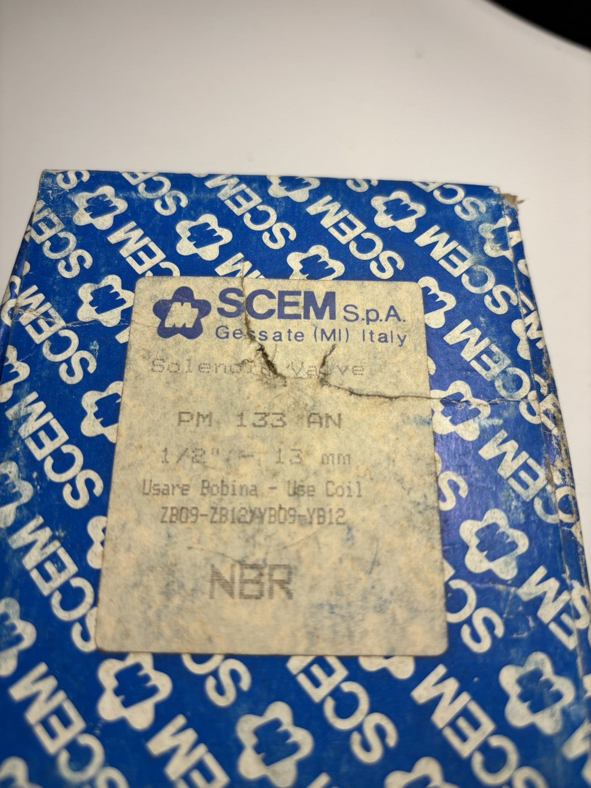Électrovanne / Solenoid Valve SCEM 1/2" - PM 133 AN (Neuf)