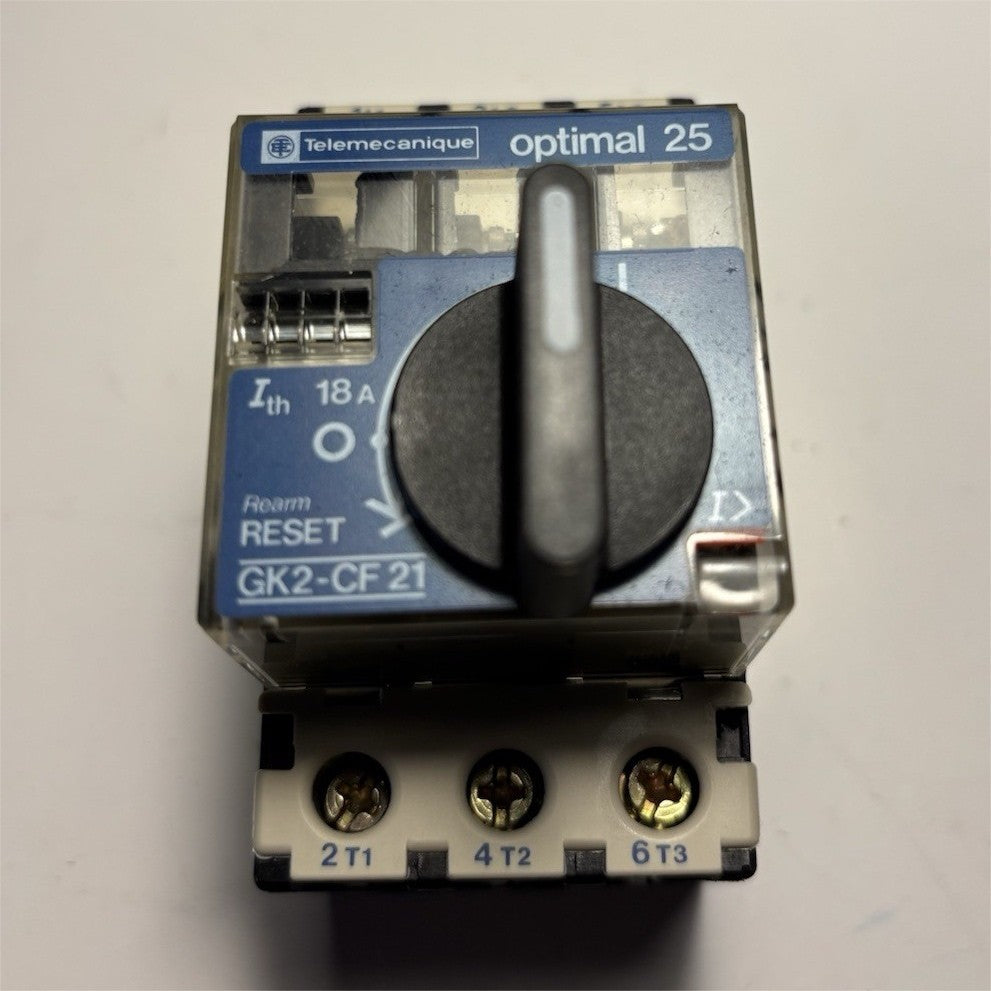 Telemecanique GK2-CF21 Optimal 25 sectionneur disjoncteur 3P 18A 750V