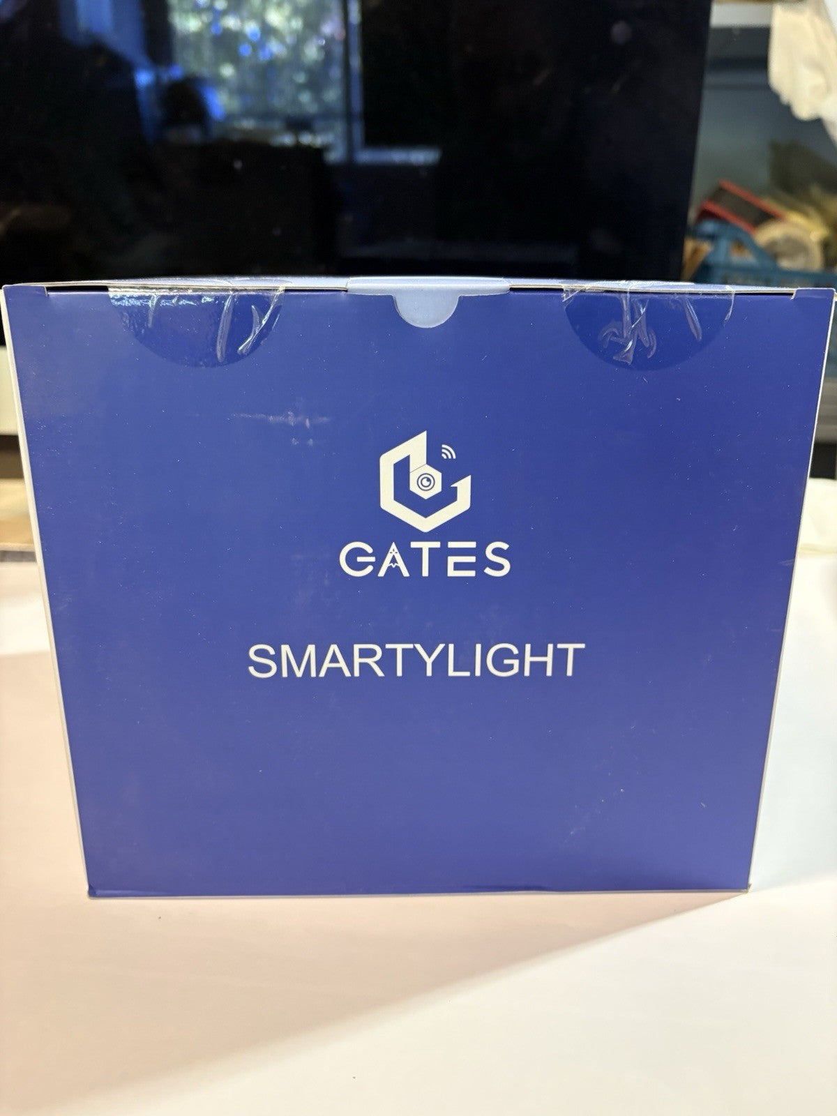 GATES SMARTYLIGHT Caméra surveillance Wi‑Fi 1080p IP65 230V PIR 128Go