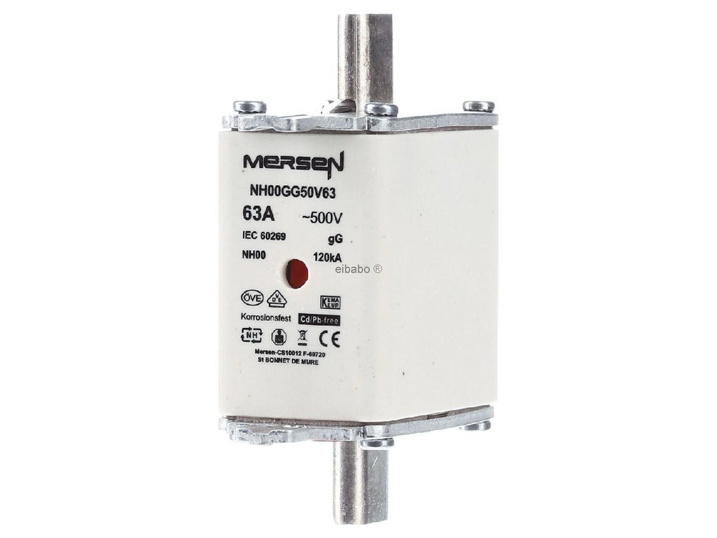 Fusible Mersen NH00GG50V63