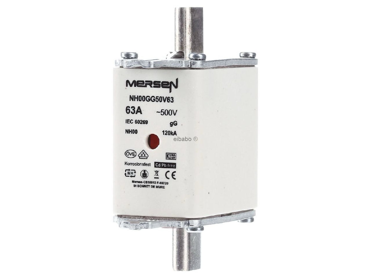 Fusible Mersen NH00GG50V63