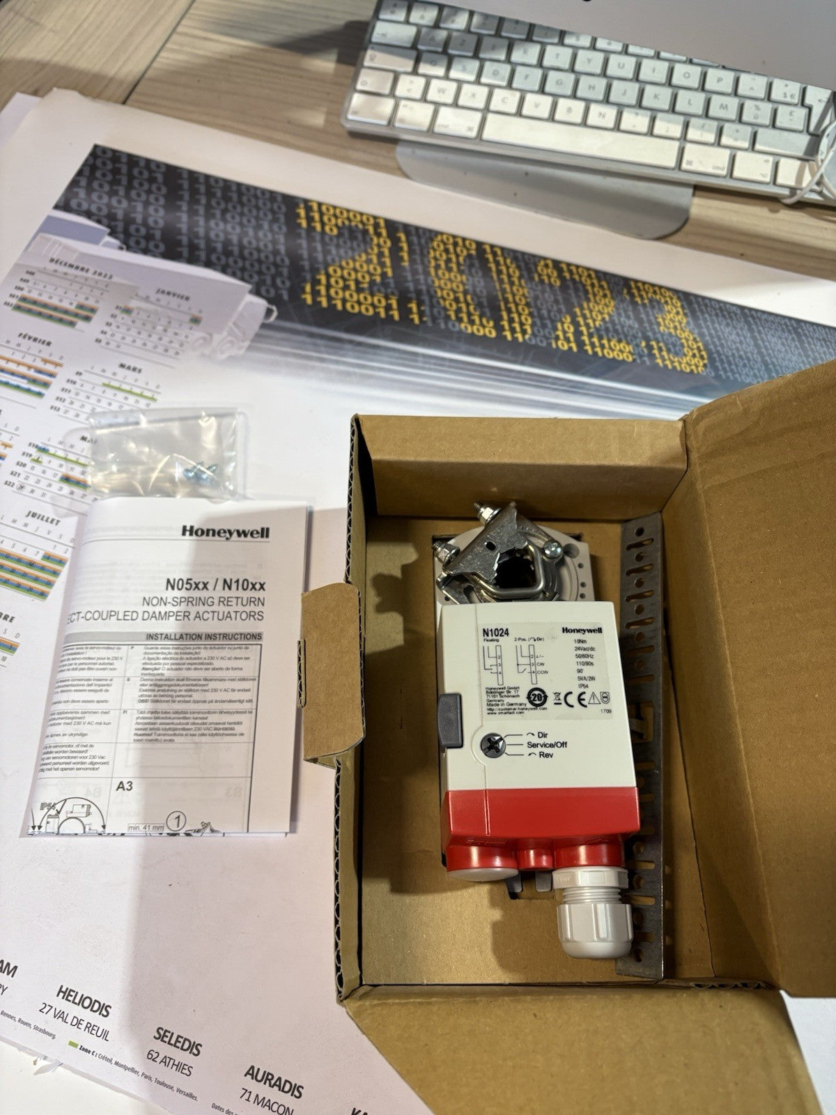 Honeywell Servomoteur N1024