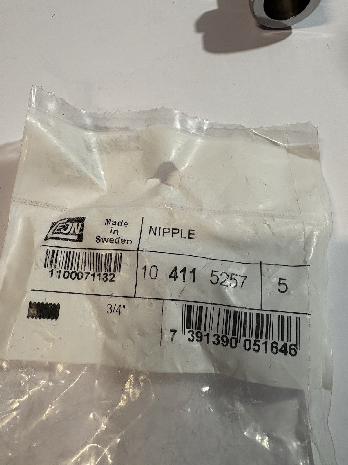 Raccord rapide eau mâle filetée cejn 411