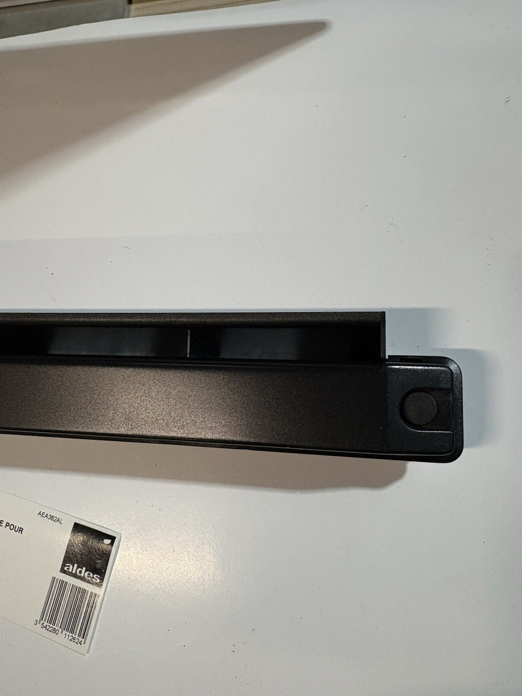 Entrée d air Aldes 11011262 noir auvent acoustique pour ea45, EHL, Efl