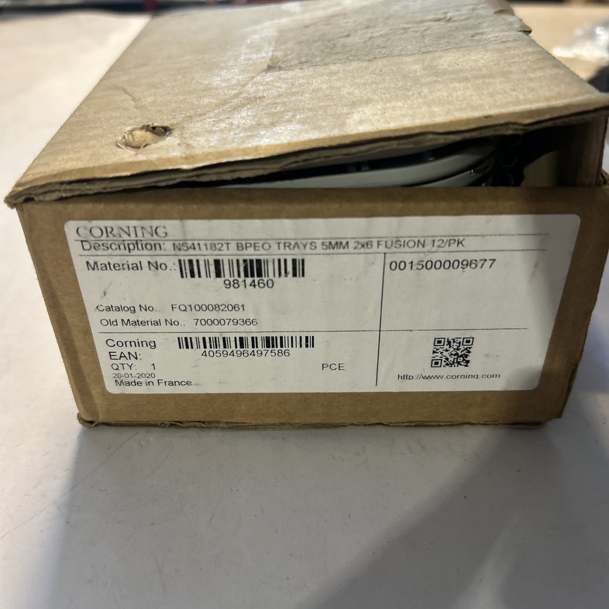 Cassette Fibre Optique TRAYS 5MM 2x6
