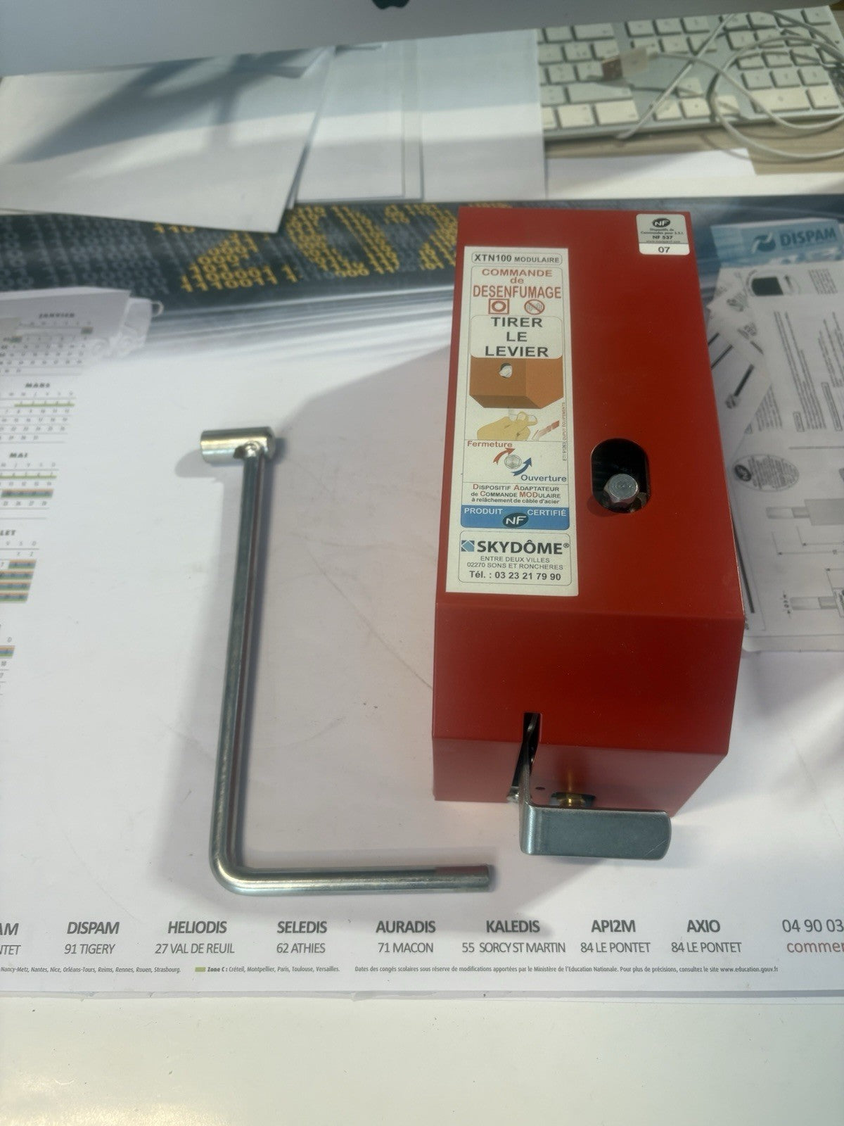 Commande de desenfumage xnt100 pyrotreuil modulaire