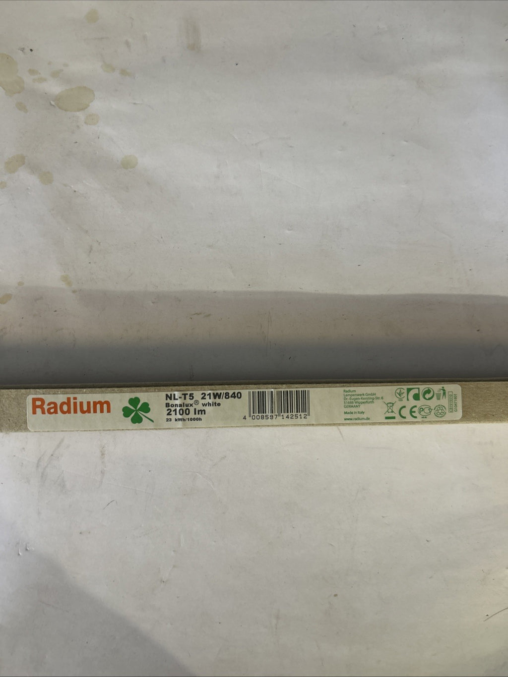 Lot De 17 Lampe Fluorescente Radium Bonalux NL 21W/840