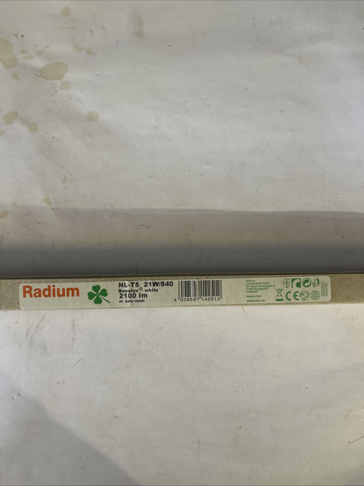 Lot De 17 Lampe Fluorescente Radium Bonalux NL 21W/840
