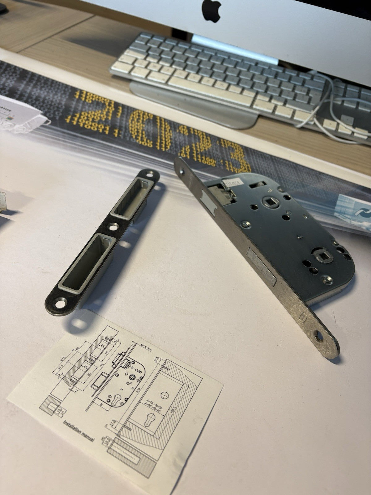 Serrure Magnétique DOM 672M