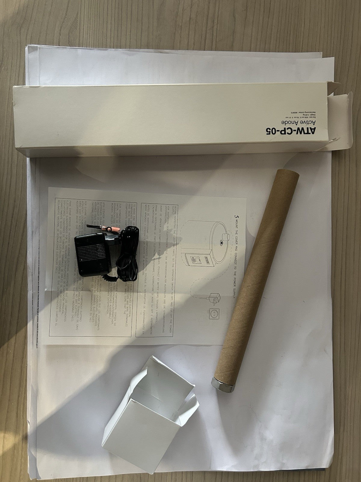ANODE ACTIVE TITANE ATWCP05