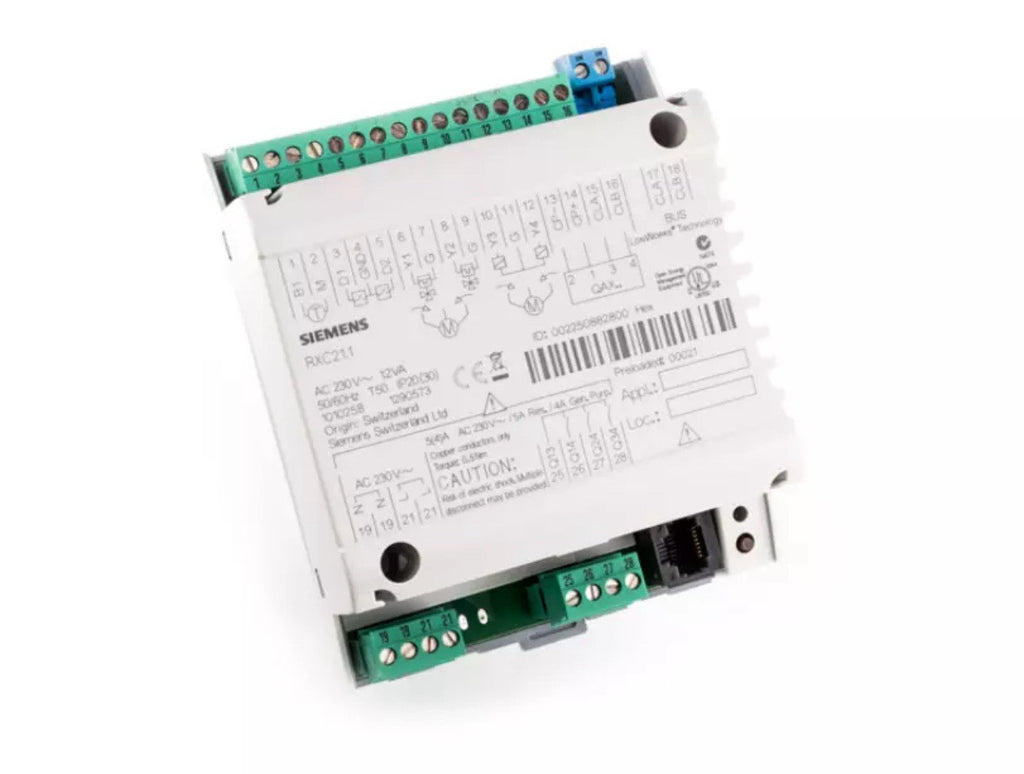 SIEMENS RXC21.1/FNC04 Régulateur terminal