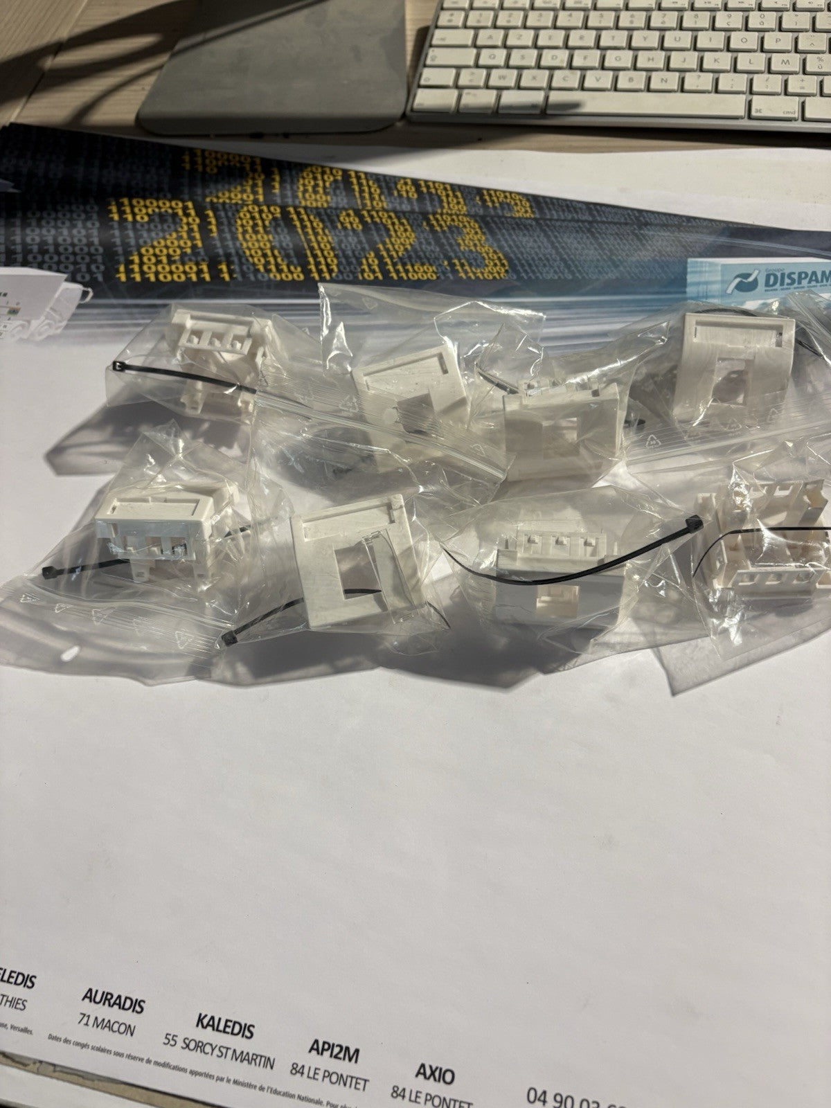 Lot de 8 Plastron simple pour 1 moteur mk6 mmc mk6451c