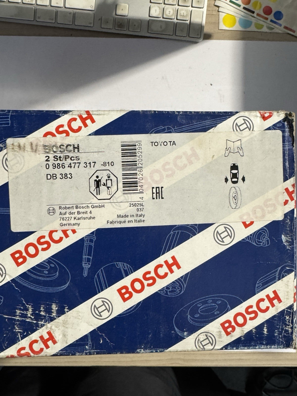 Tambour De Frein Bosch Toyota, Daihatsu