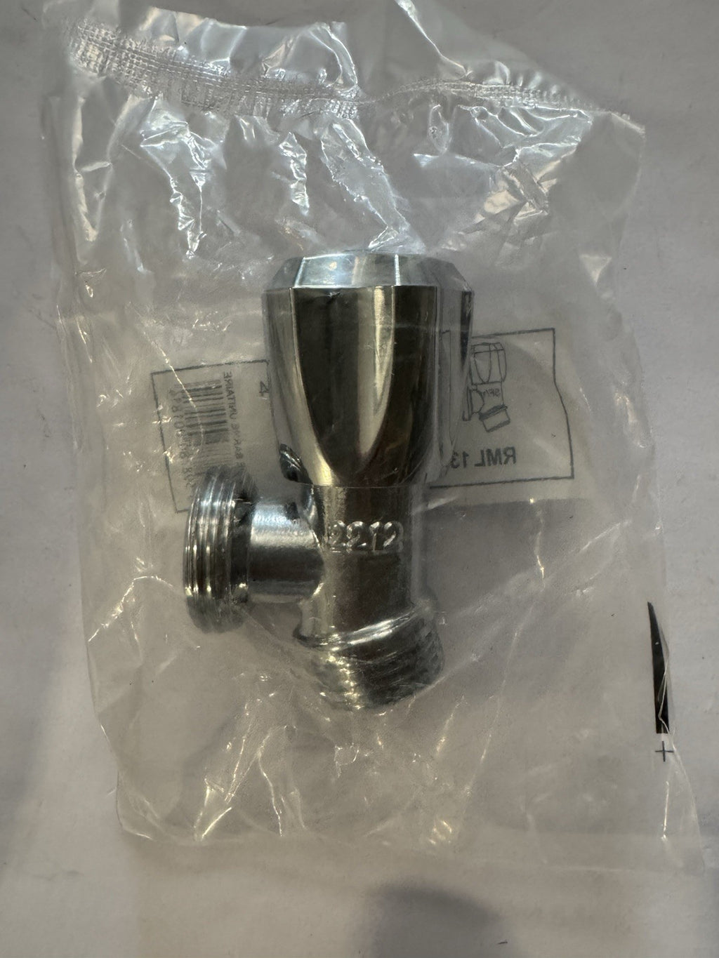 Robinet D’alimentation Lave Linge Ou Lave Vaisselle 1/2 Chrome