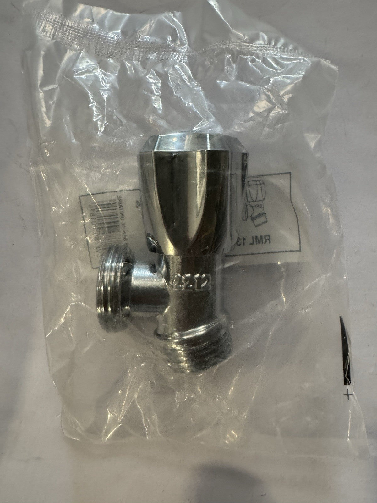 Robinet D’alimentation Lave Linge Ou Lave Vaisselle 1/2 Chrome