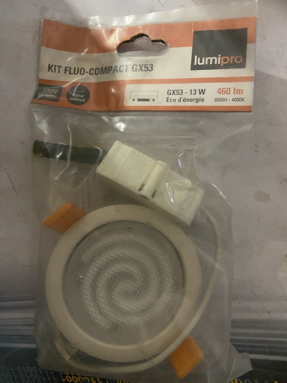 Spot led KIT FLUO COMPACT GX53 13W