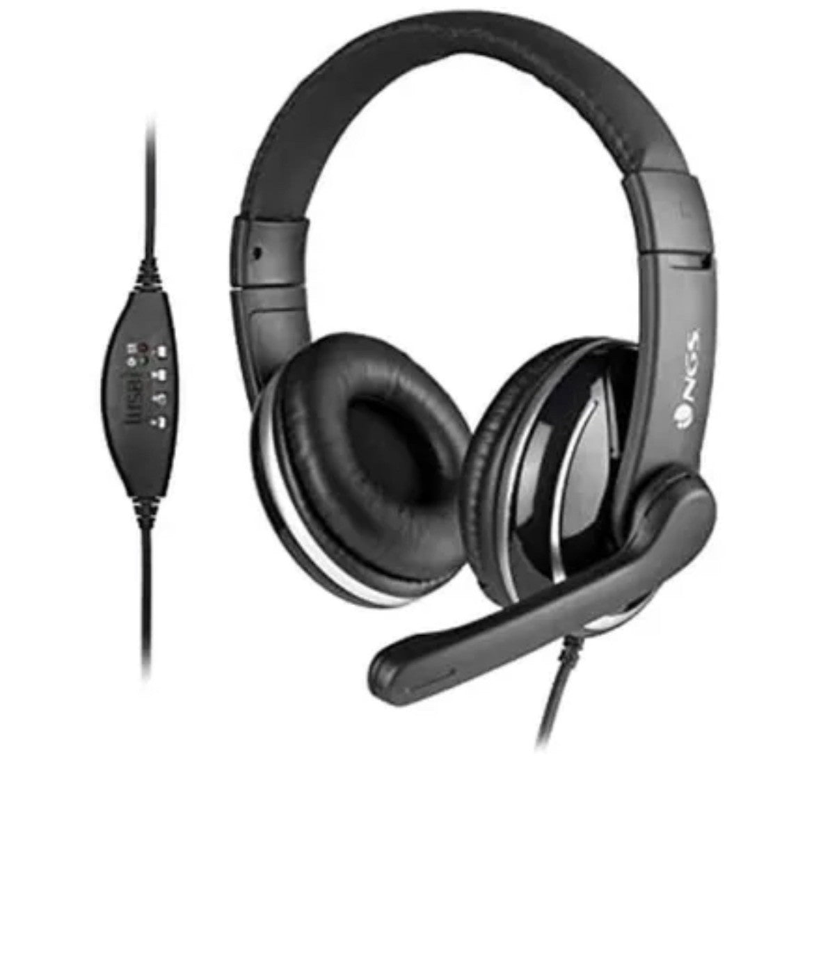 Casque Micro - NGS - VOX800USB - Filaire - USB - Contrôle de Volume