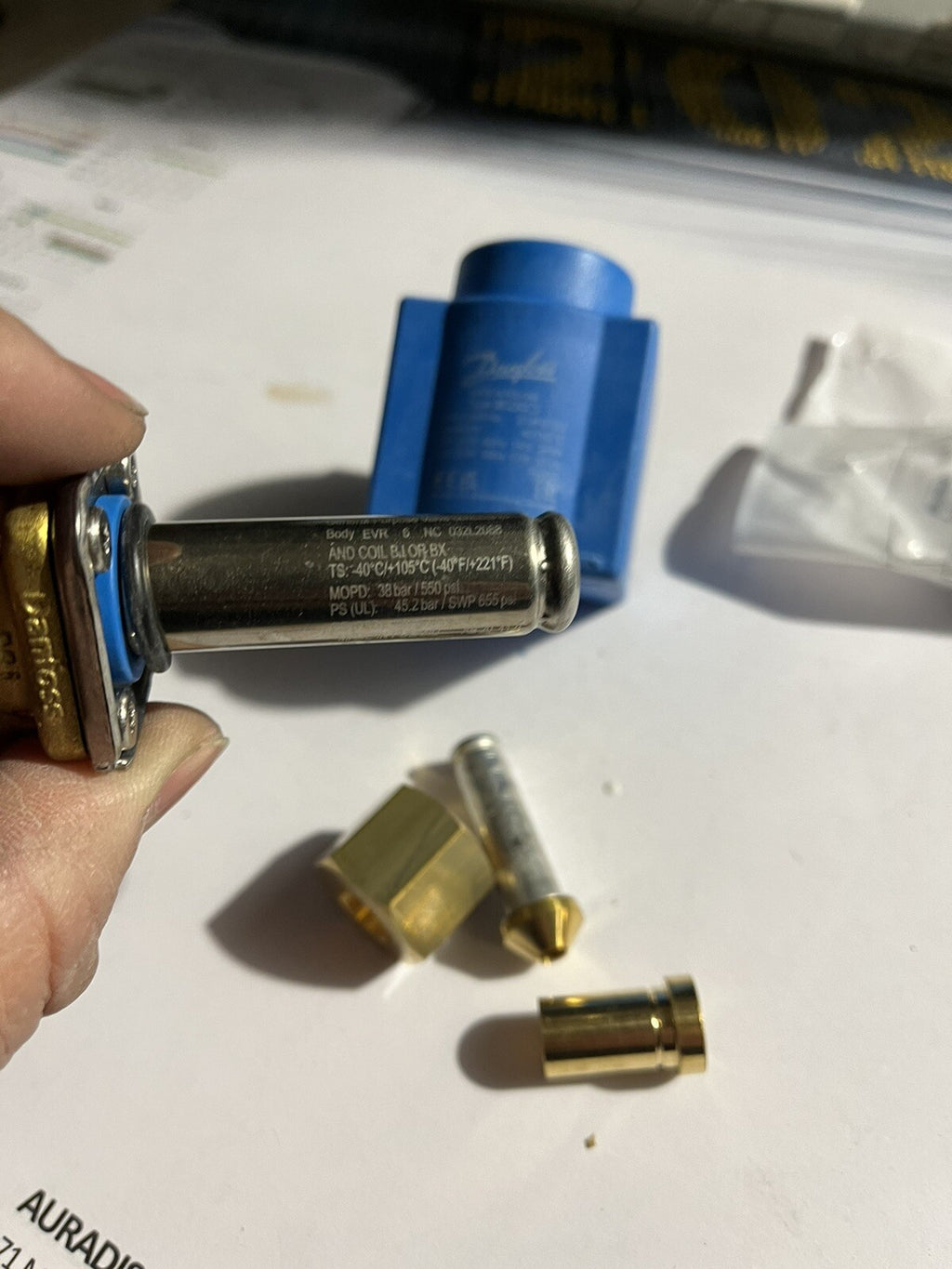 Kit bobine plus électrovanne danfoss