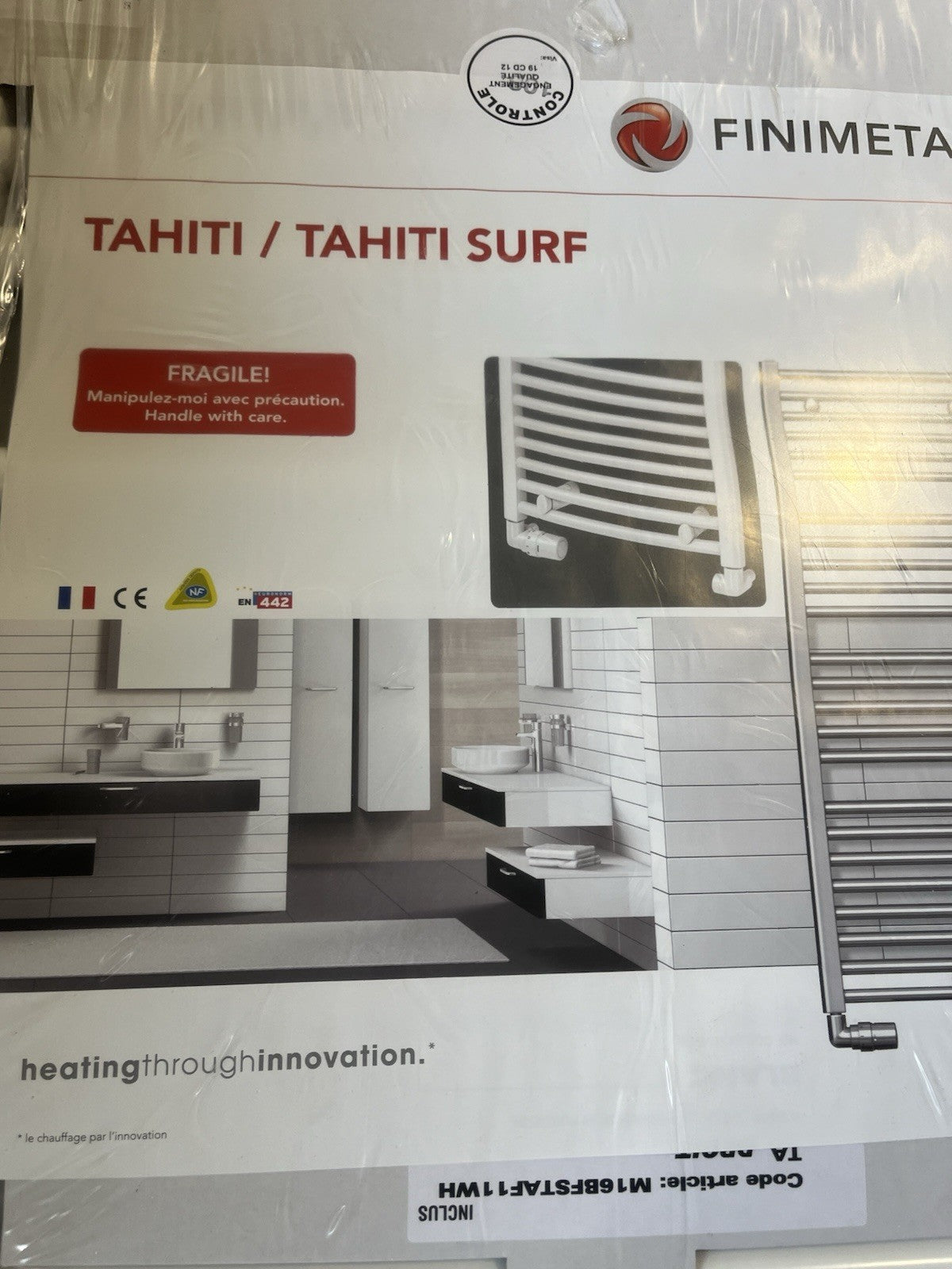 Radiateur sèche serviette finimetal tahiti surf