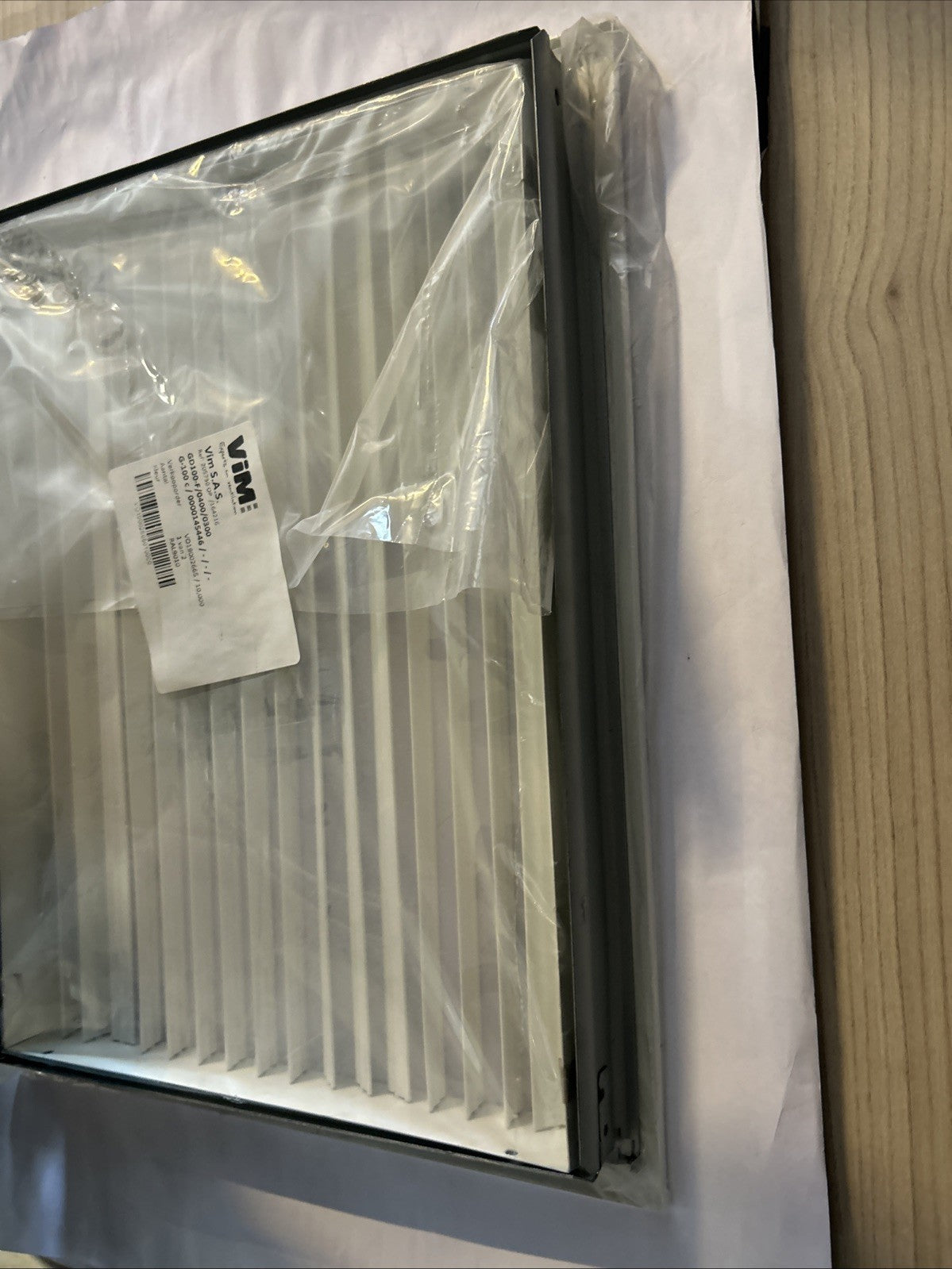 Grille de soufflage Vim S.A.S. - 400x300mm - RAL 9010 (Neuf)