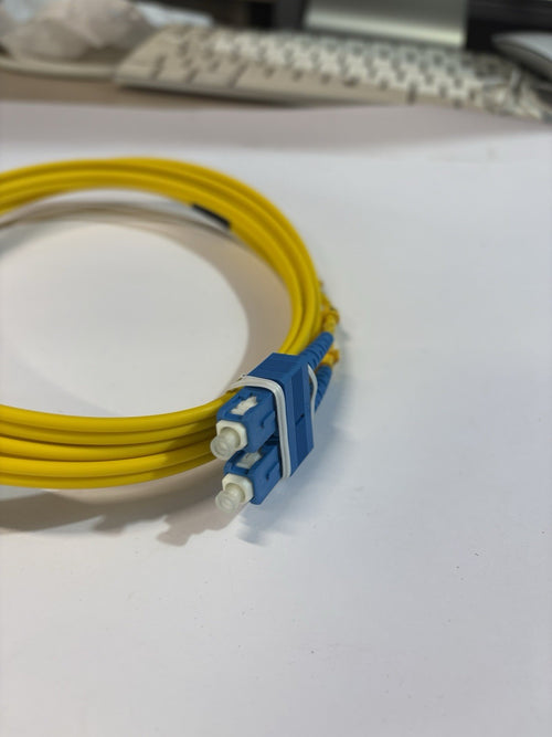20 Cable fibre optique jarretière double tête