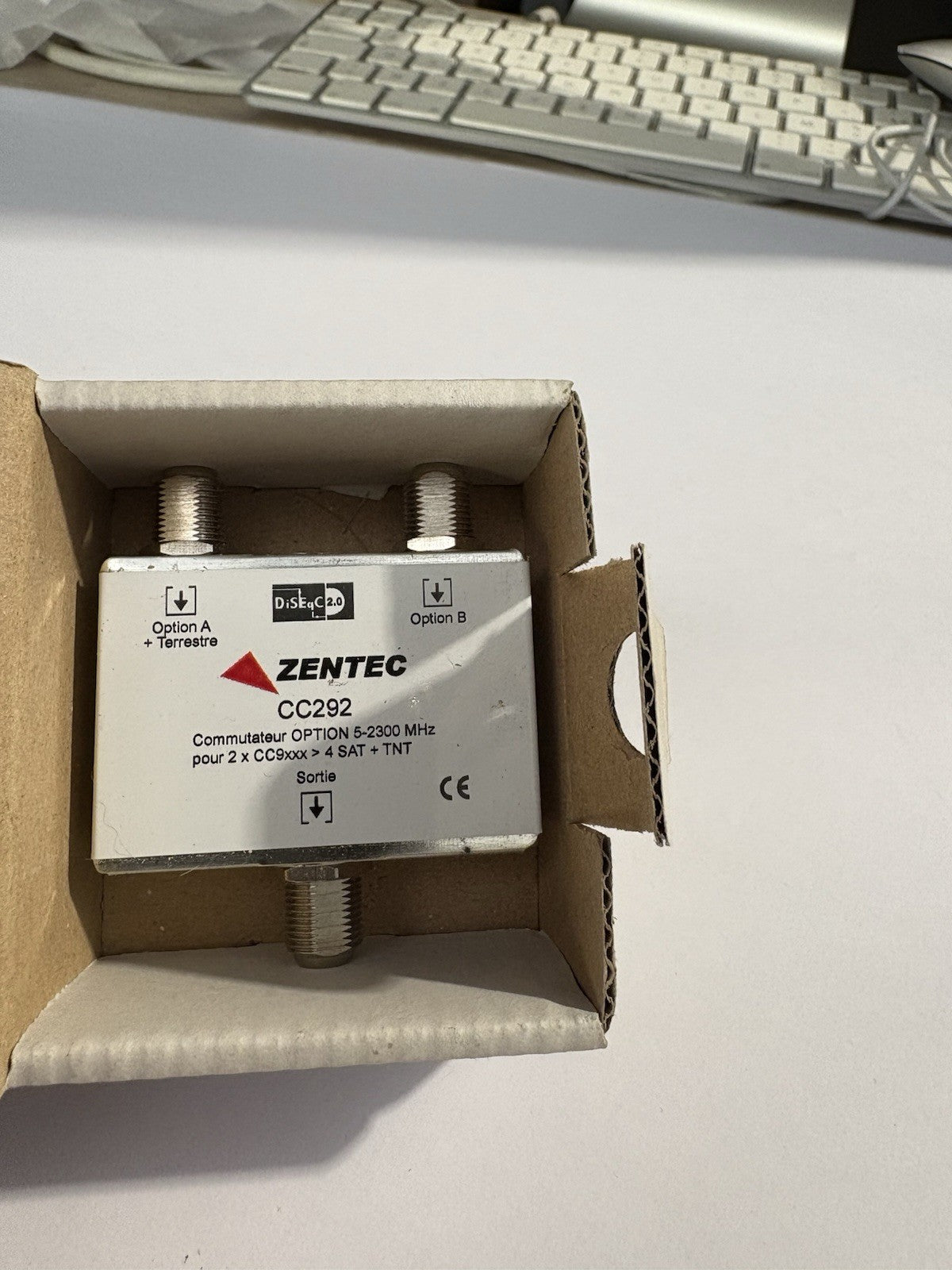 Commutateur zentec cc 292 pour 2 cc9