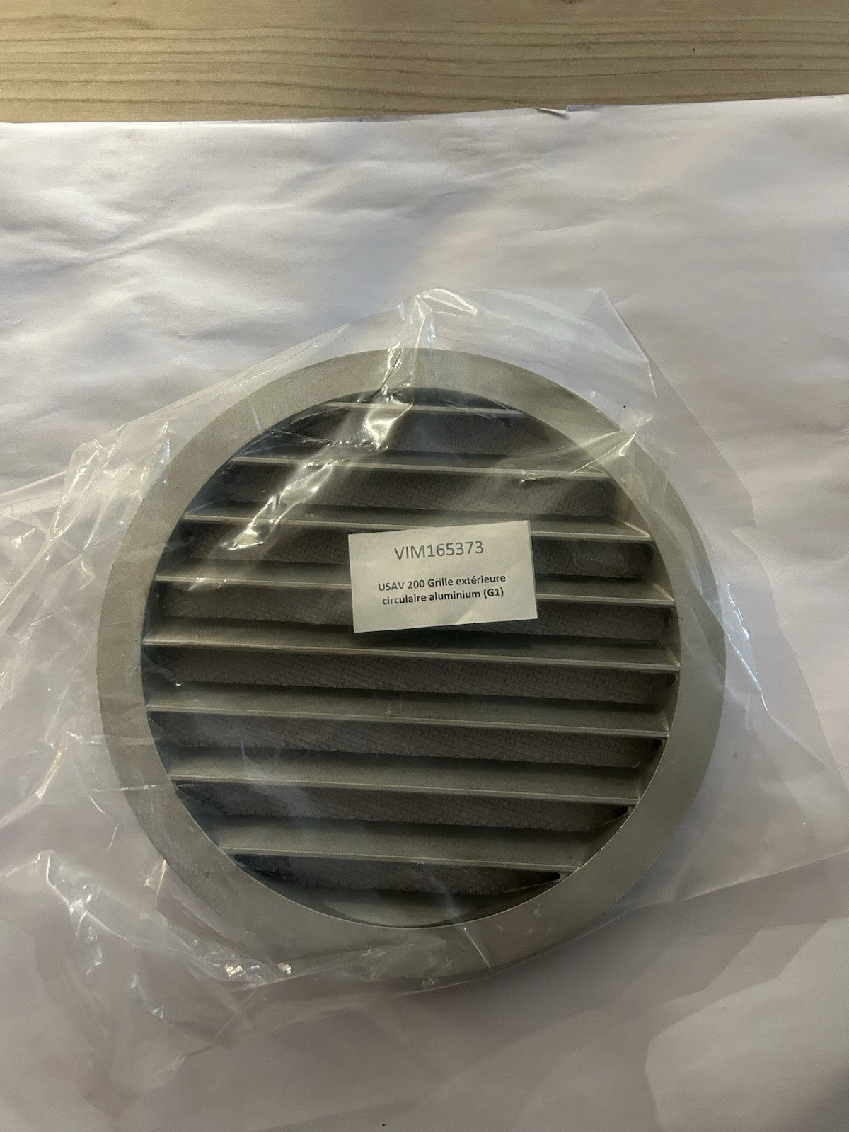 usav 200 grille extérieure circulaire aluminium G1