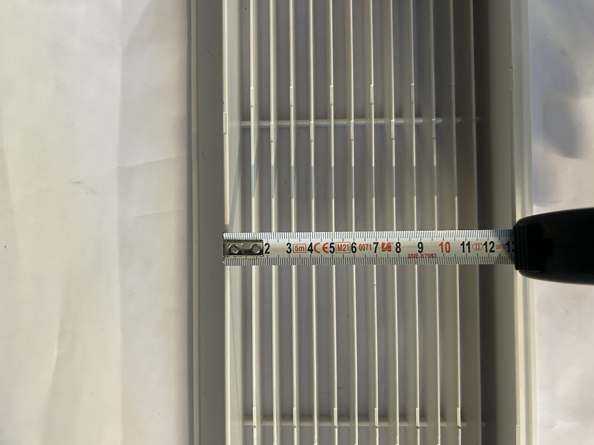 Grille de ventilation / soufflage rectangulaire 49x17 cm - Blanc