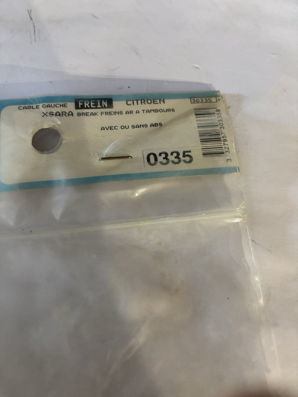Câble de frein à main gauche neuf