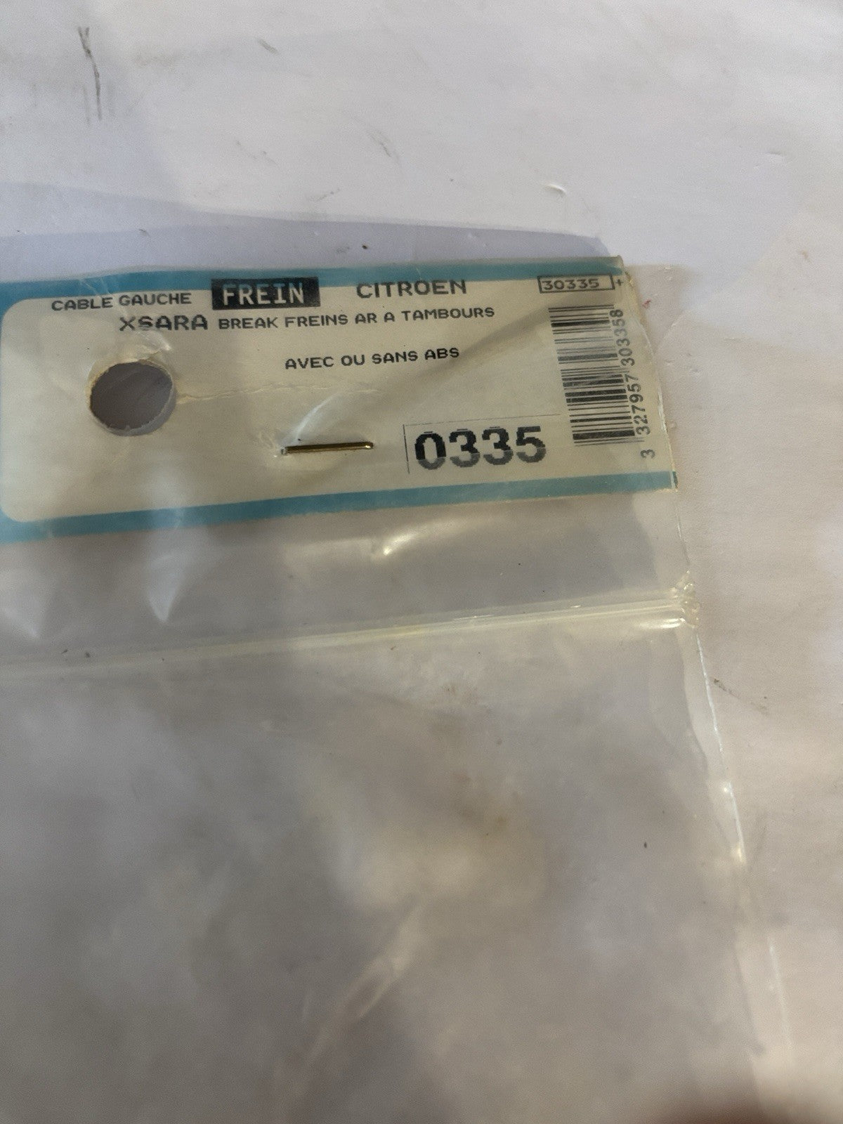 Câble de frein à main gauche neuf