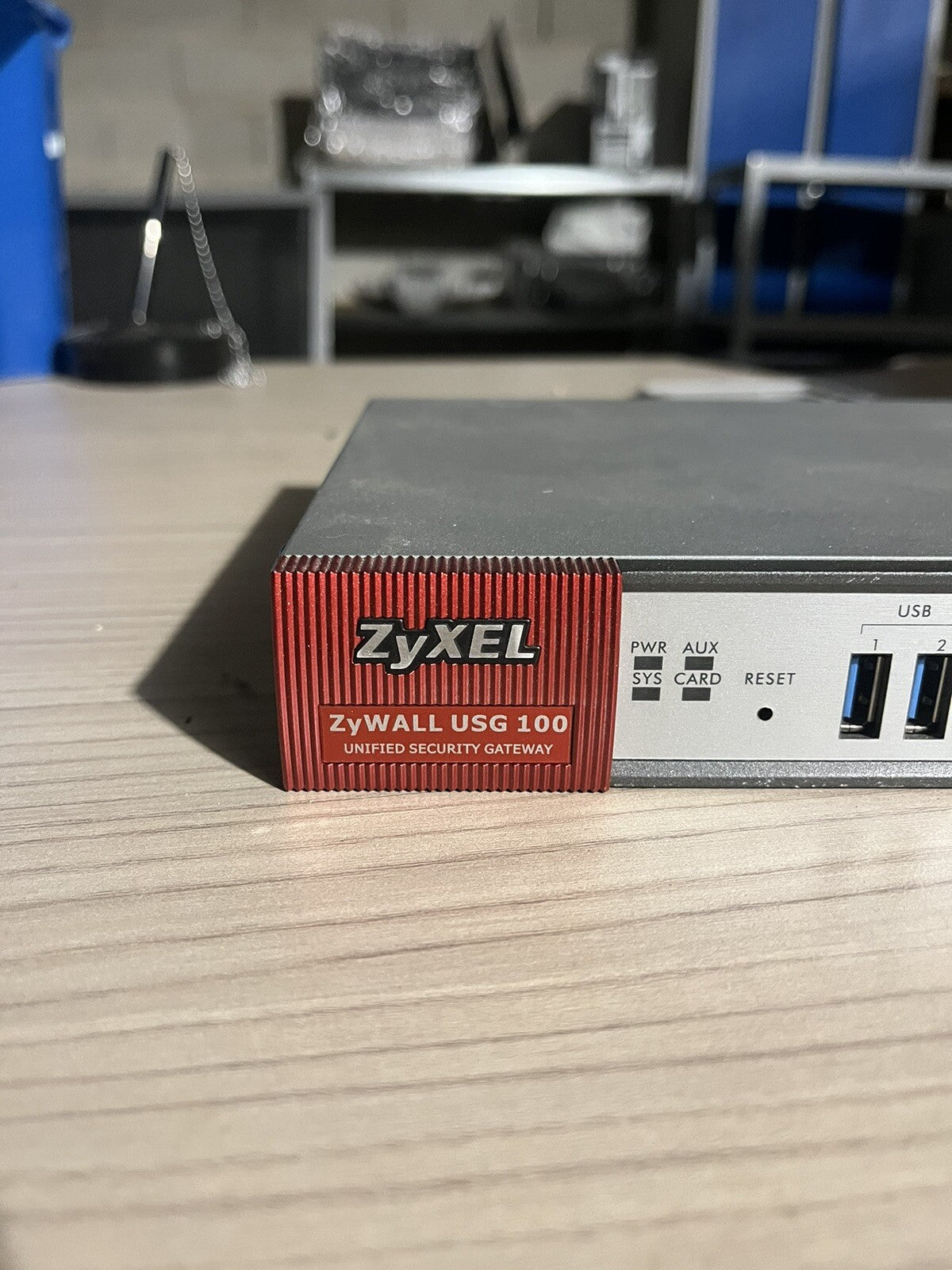 Zyxel zywall usg 100 pare feux parcelle de sécurité