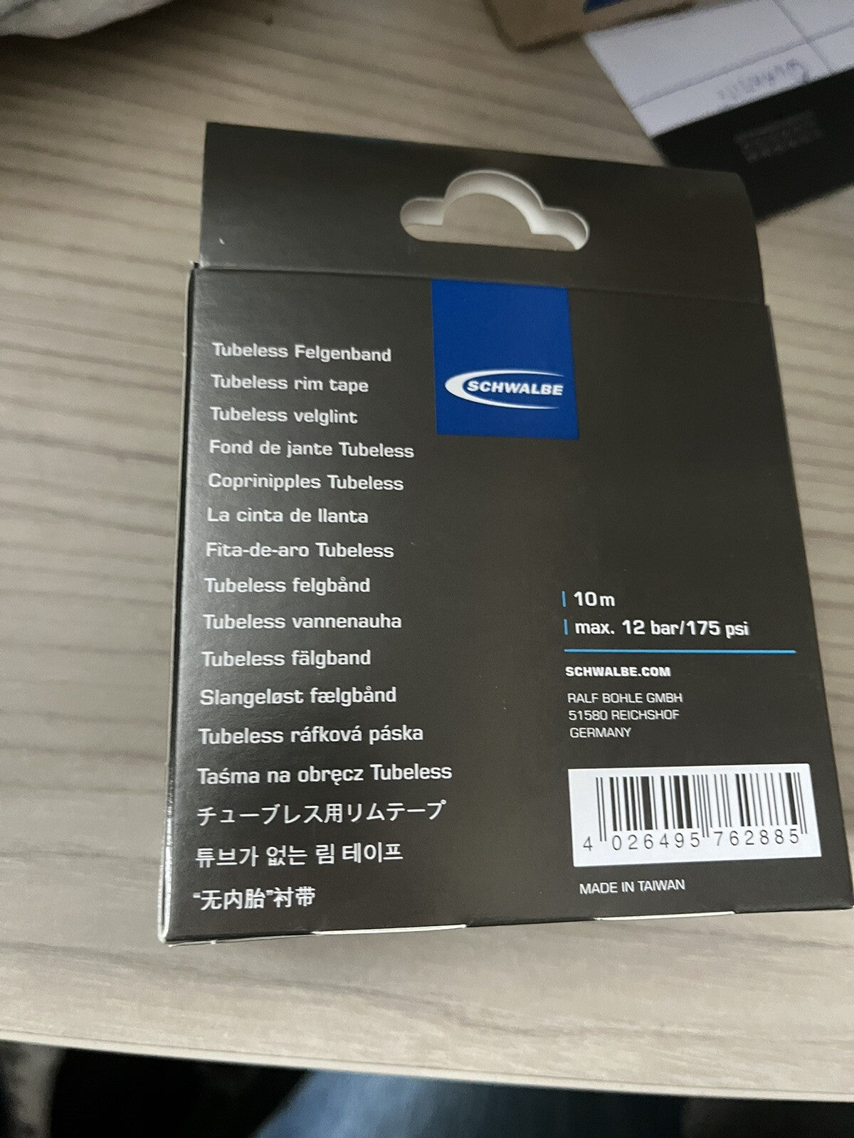 Schwale Tubeless rim Tape Font De Jante