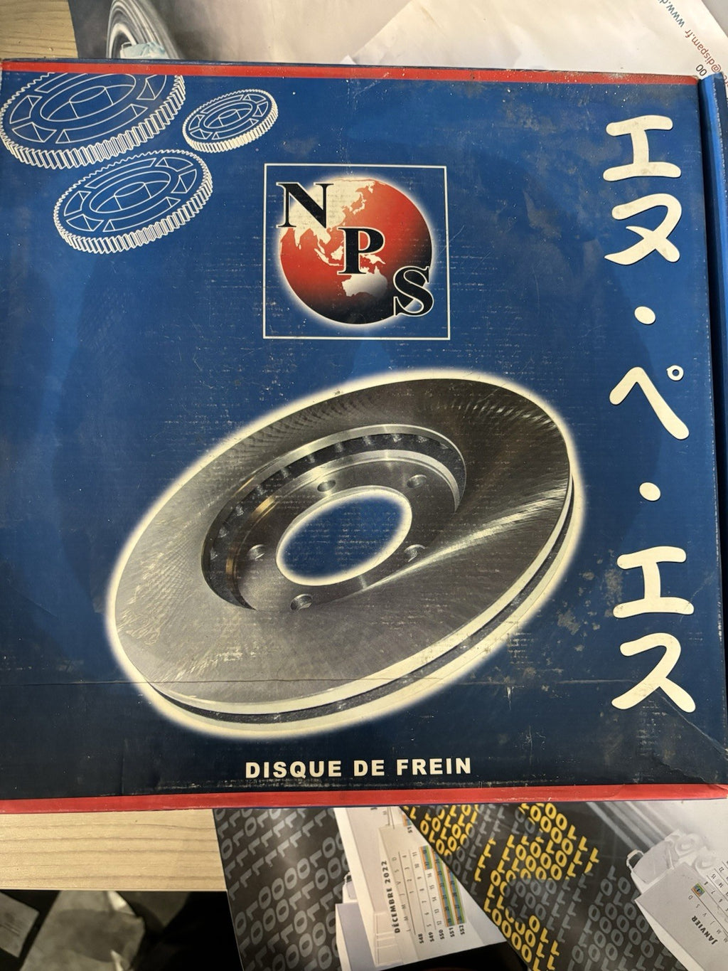 disques de frein avant NEUFS - NPS