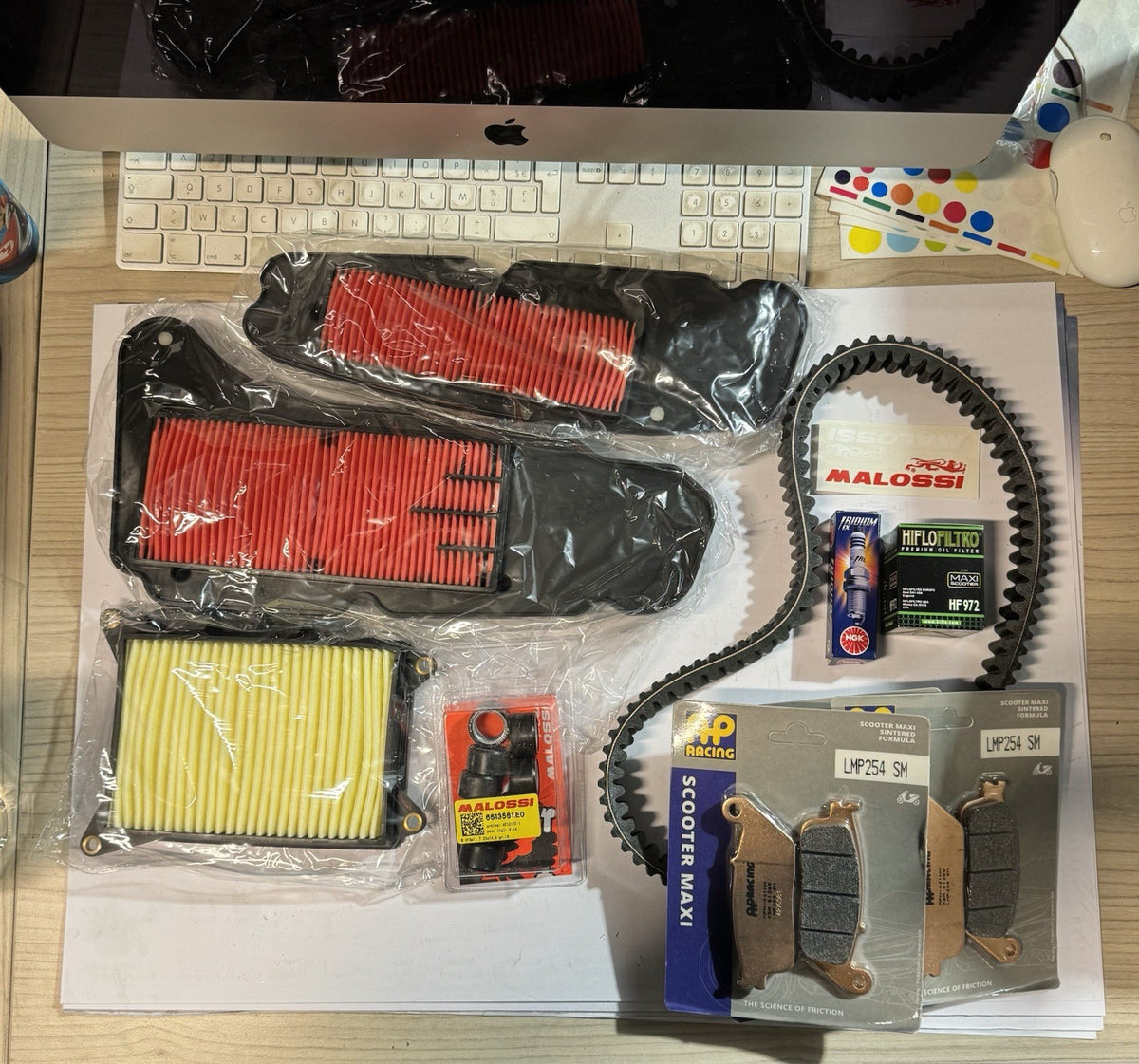 Kit D’entretien Scooter Et Maxi Scooter Fance Equipement