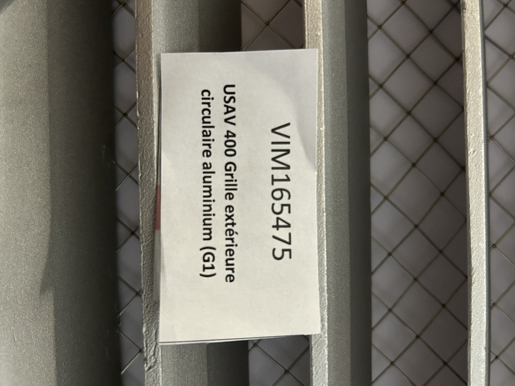 usav 400 grille extérieure circulaire aluminium G1
