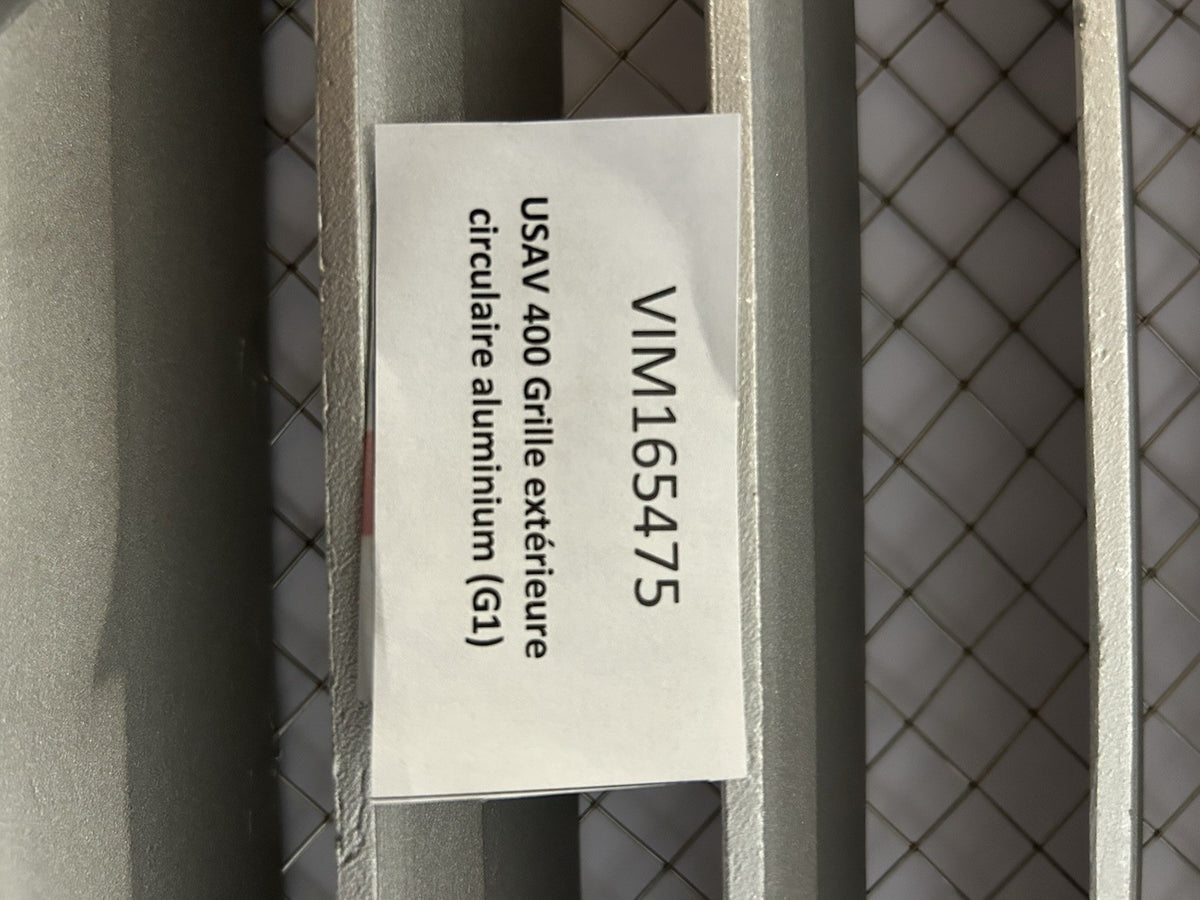 usav 400 grille extérieure circulaire aluminium G1