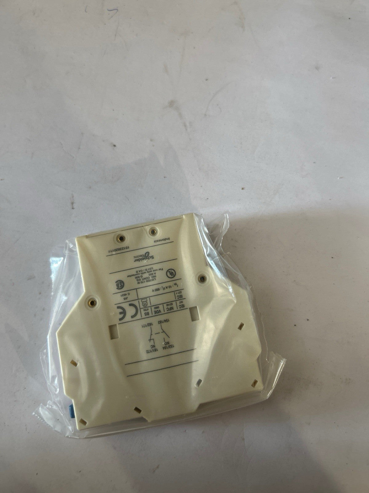 TeSys D - bloc de contacts auxiliaires - 1F+1O - bornes à vis-étriers
