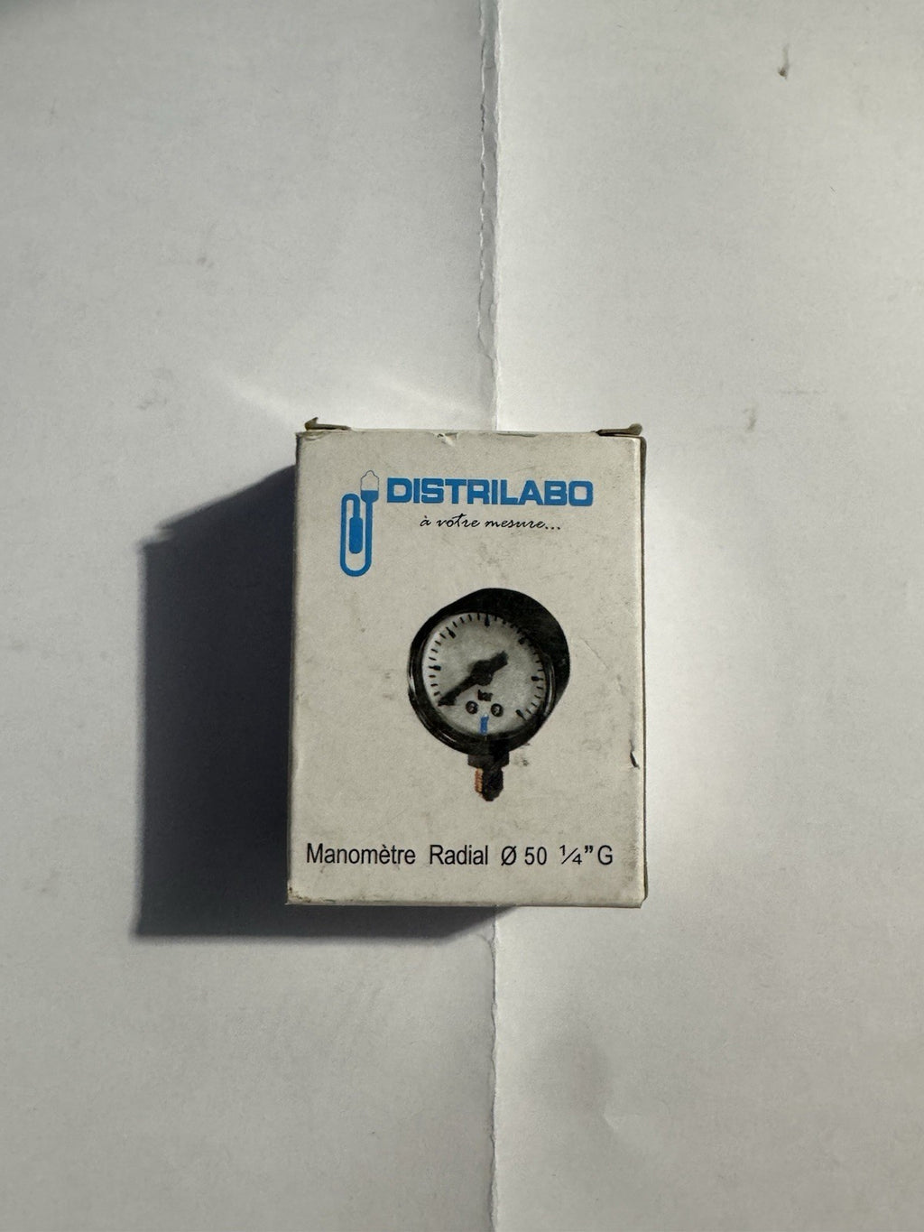 Manomètre Axial 50 ¼" G distrilabo