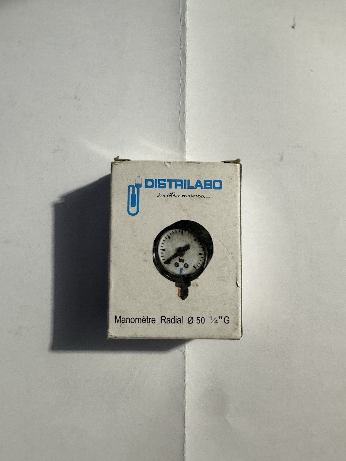Manomètre Axial 50 ¼" G distrilabo
