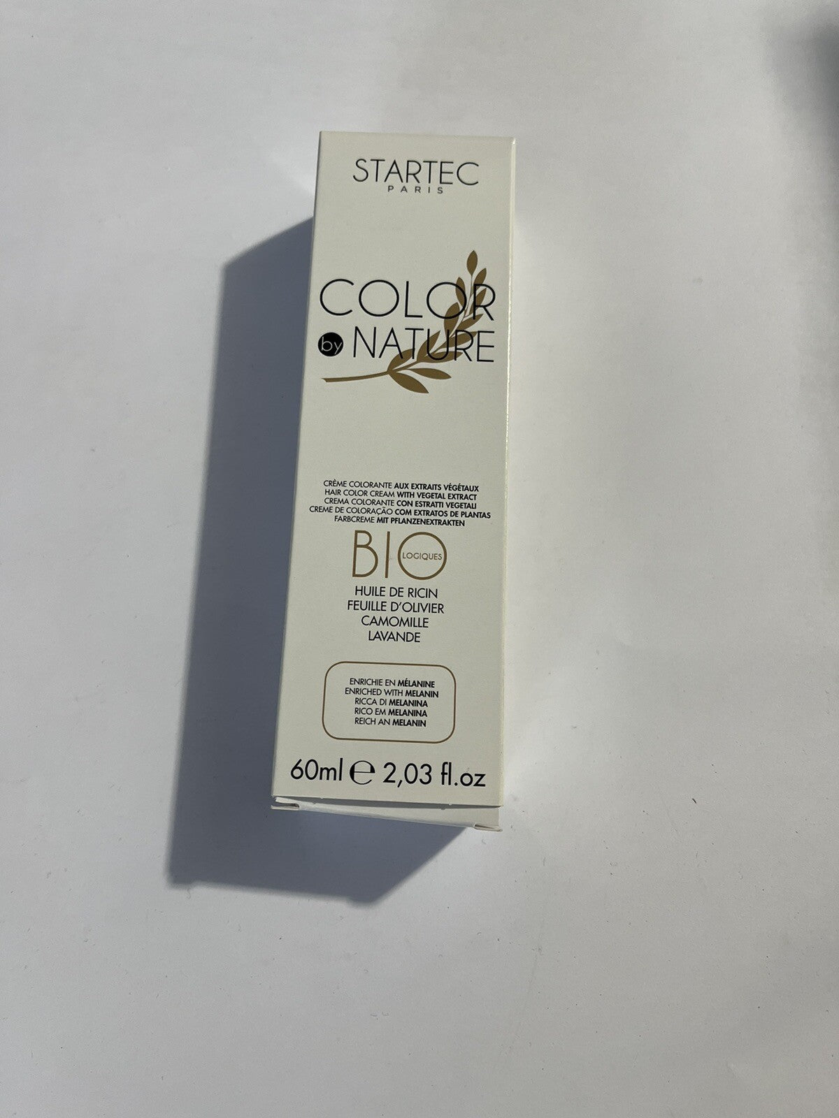 4 Boîte De Teinture Startec Bio 4.20 Châtain