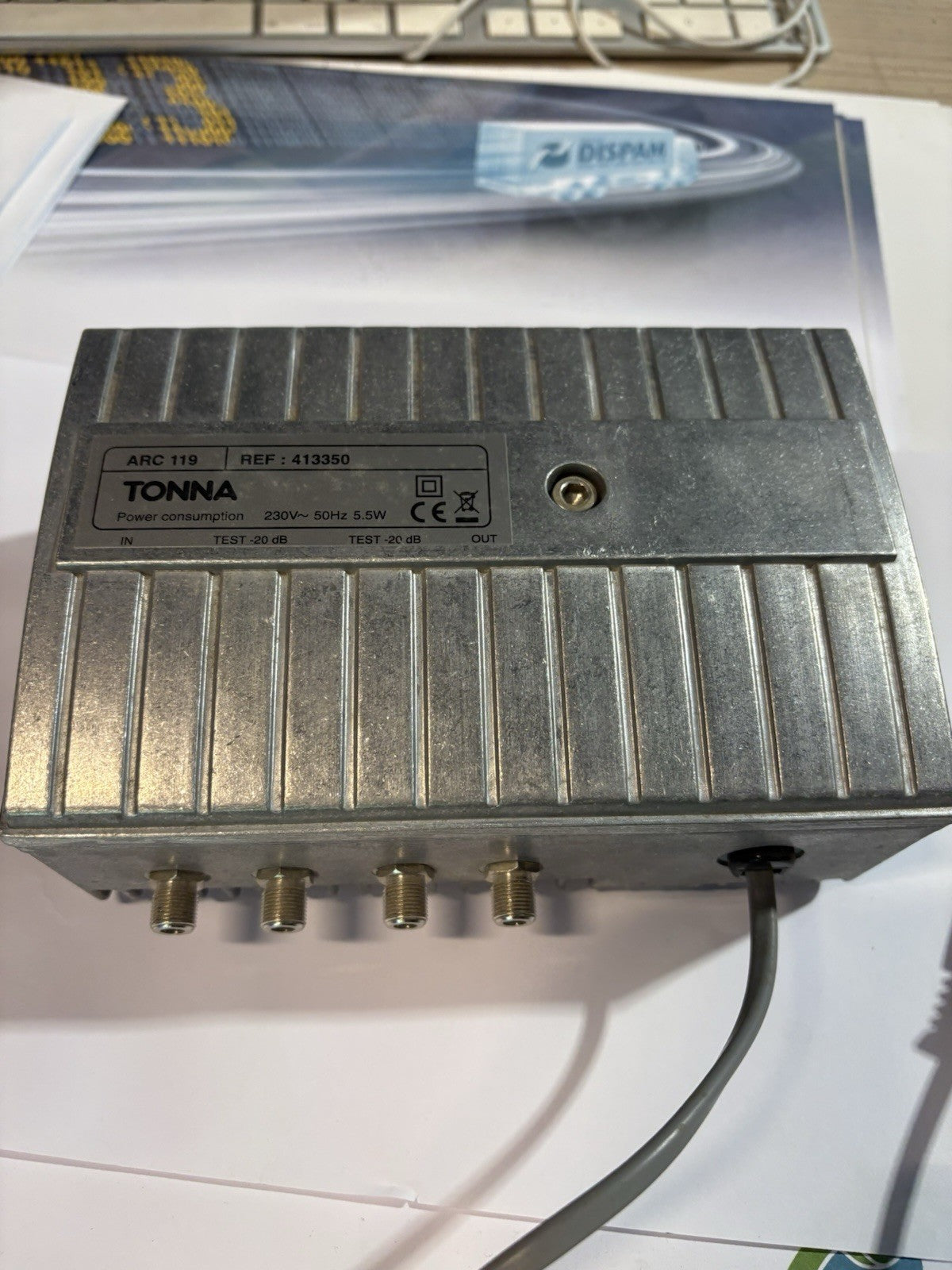 Amplificateur tv d antenne tonna arc 119 Ref 413350