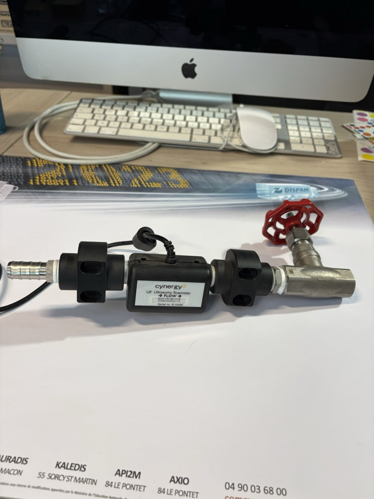 Débitmètre A Ultrasons Pour Eau Et Gaz Cynergy3