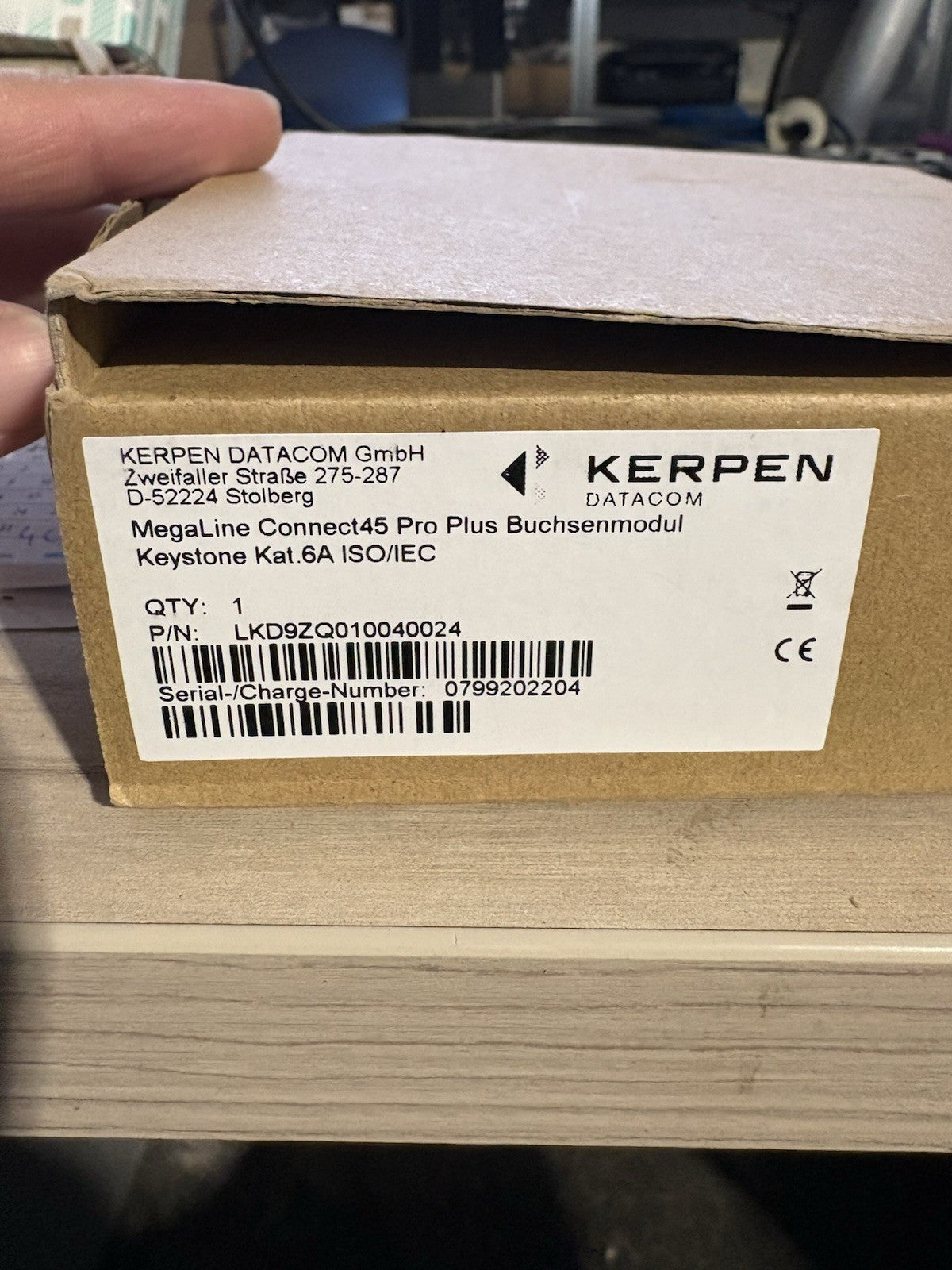 Lot de 23 Prise rj45 femelle kerpen Magaline Connect 45 pro
