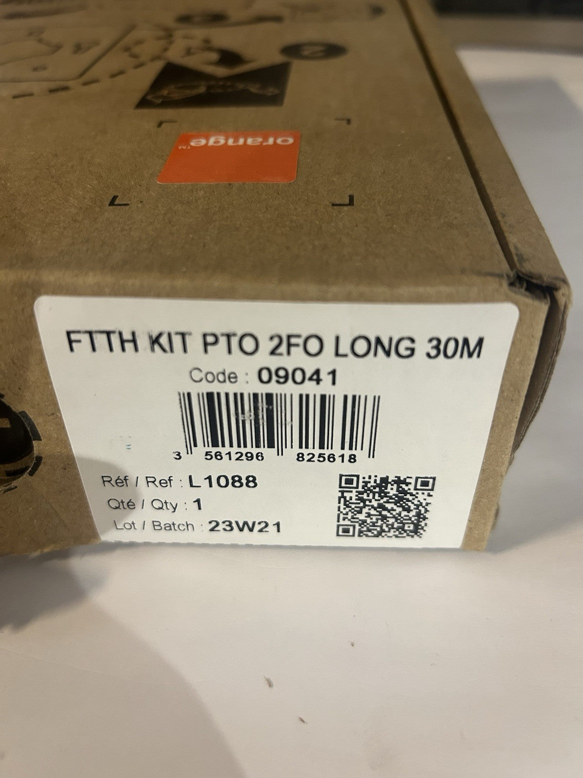 kit de raccordement pour la fibre optique