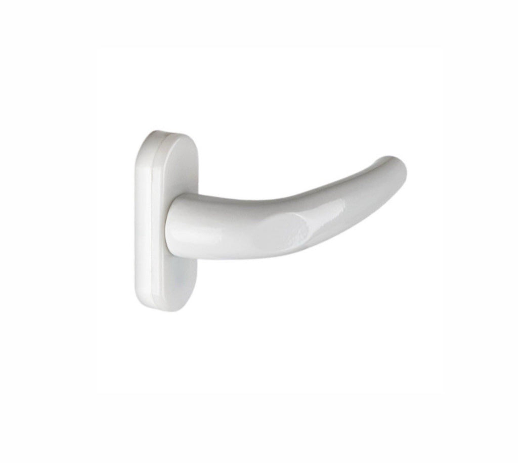 Poignée De Porte Blanche