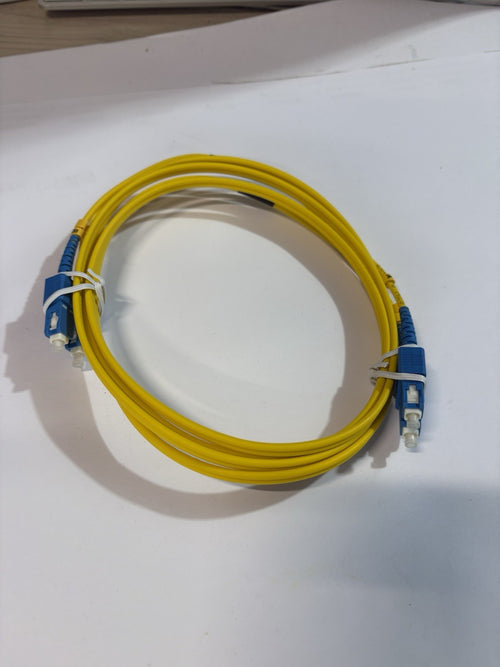 20 Cable fibre optique jarretière double tête
