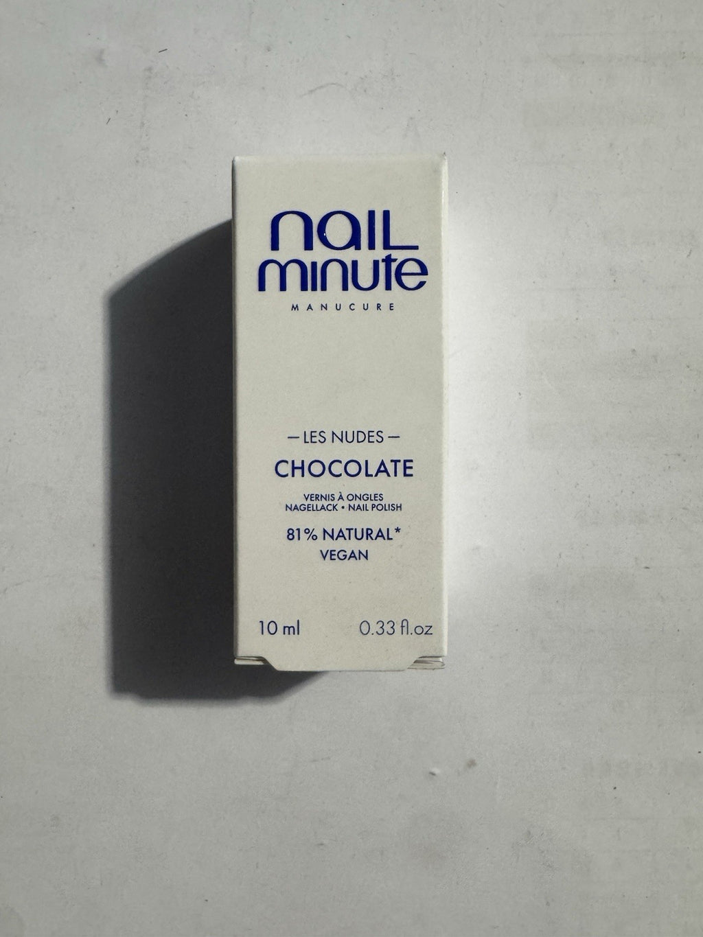 vernis à ongles Chocolate Nail Minute