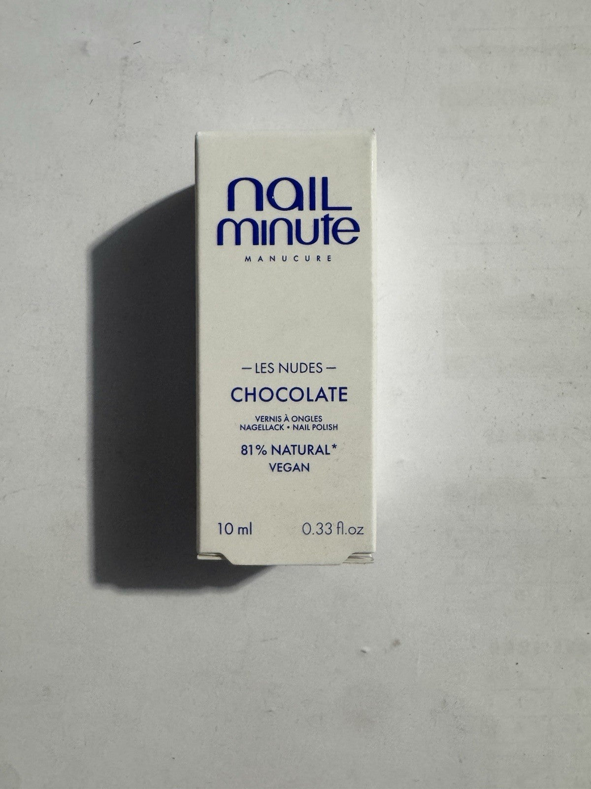 vernis à ongles Chocolate Nail Minute