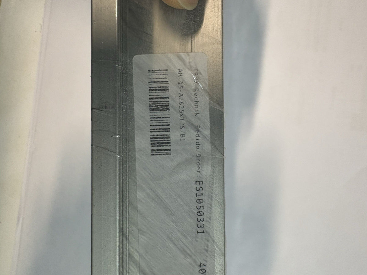 TROX grille/aérateur CVC AH-15-A/625x125/B1 métal argenté 625x125